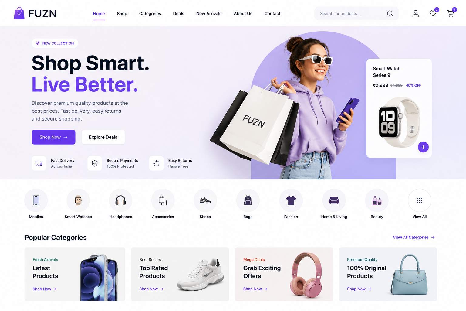 Fuzn Ecommerce
